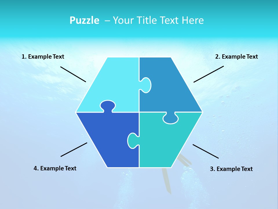 Tropical Salt Freedom PowerPoint Template