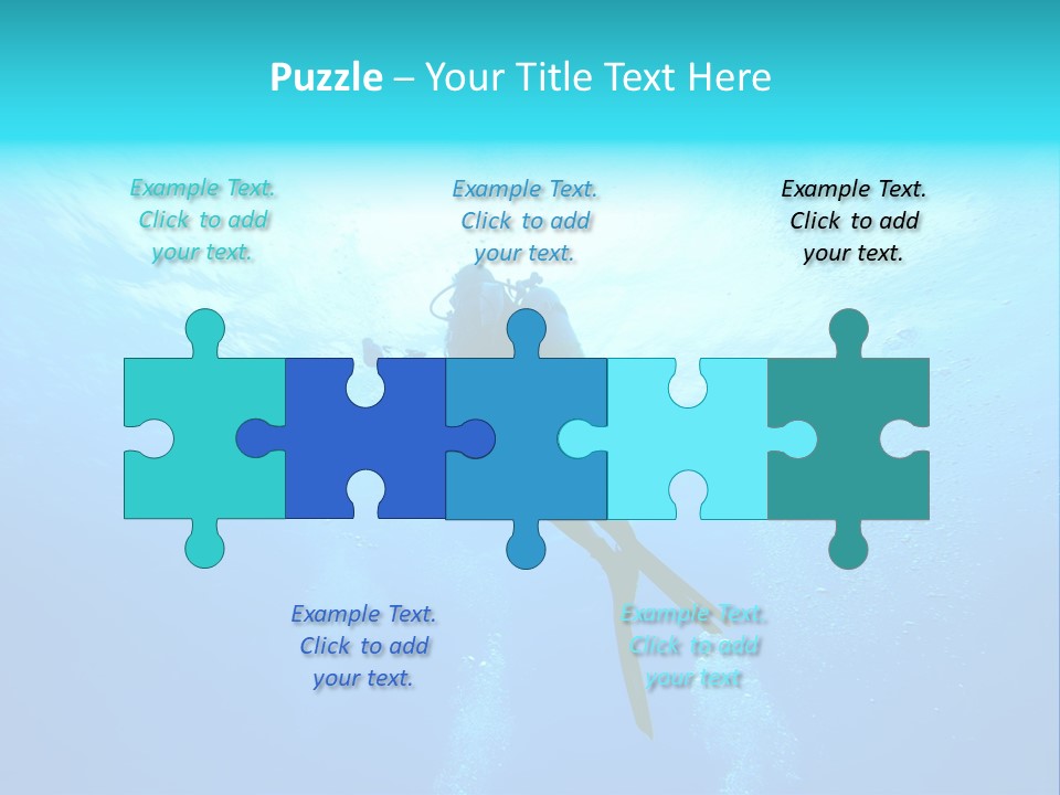 Tropical Salt Freedom PowerPoint Template