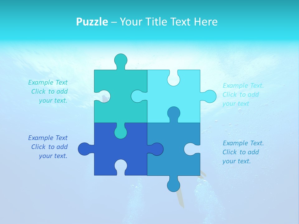 Tropical Salt Freedom PowerPoint Template