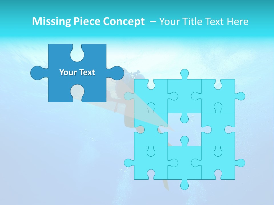 Tropical Salt Freedom PowerPoint Template