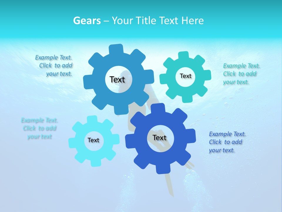 Tropical Salt Freedom PowerPoint Template