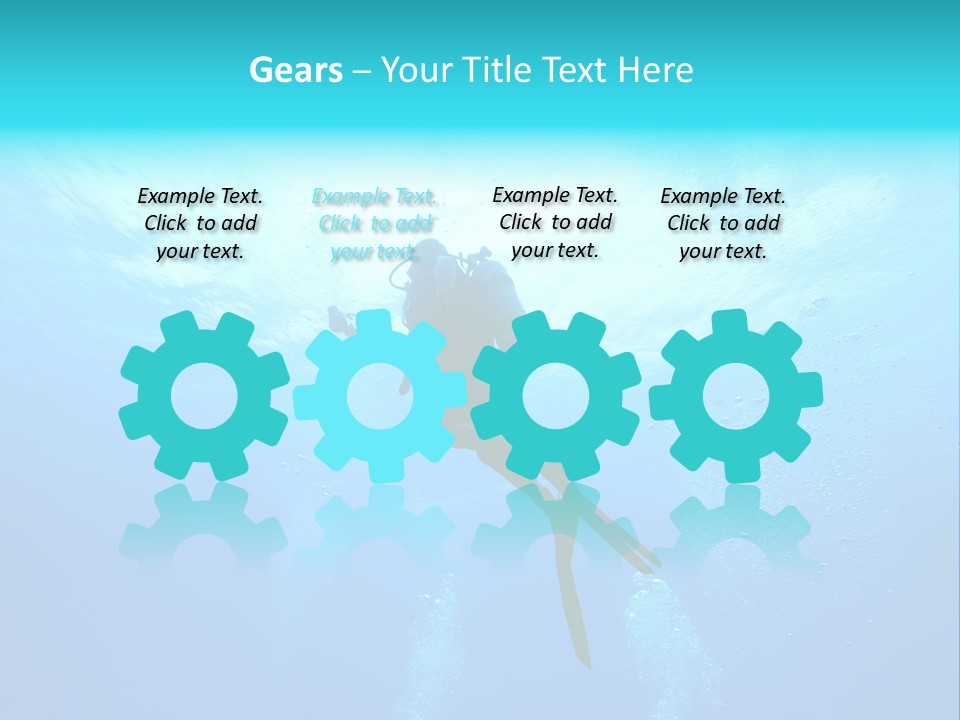 Tropical Salt Freedom PowerPoint Template