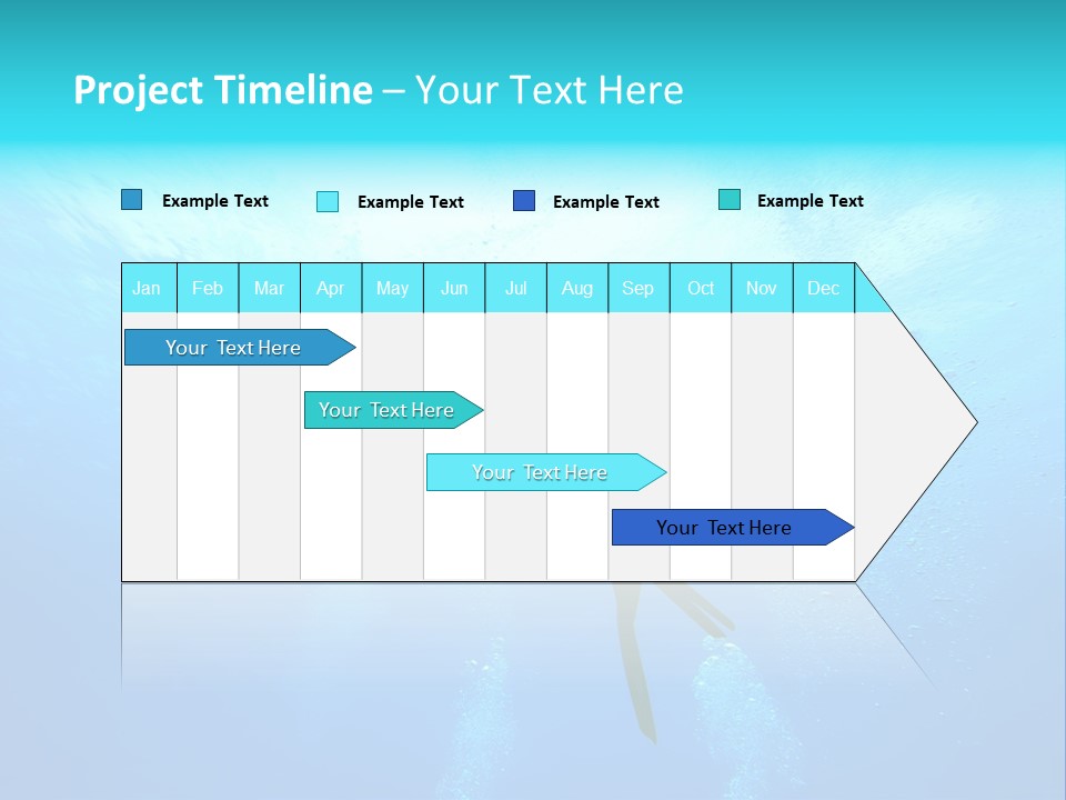 Tropical Salt Freedom PowerPoint Template