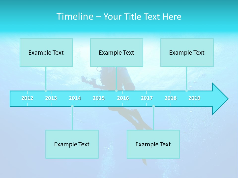 Tropical Salt Freedom PowerPoint Template