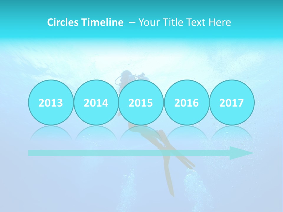 Tropical Salt Freedom PowerPoint Template