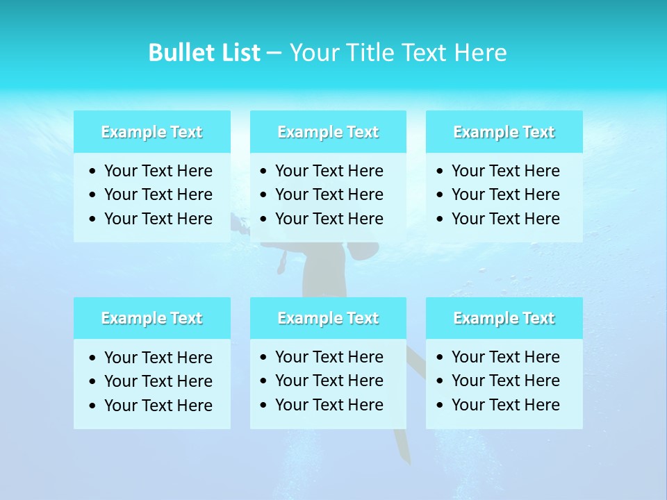 Tropical Salt Freedom PowerPoint Template