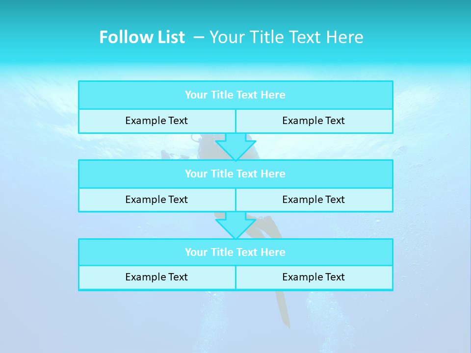 Tropical Salt Freedom PowerPoint Template