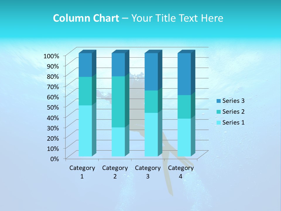 Tropical Salt Freedom PowerPoint Template