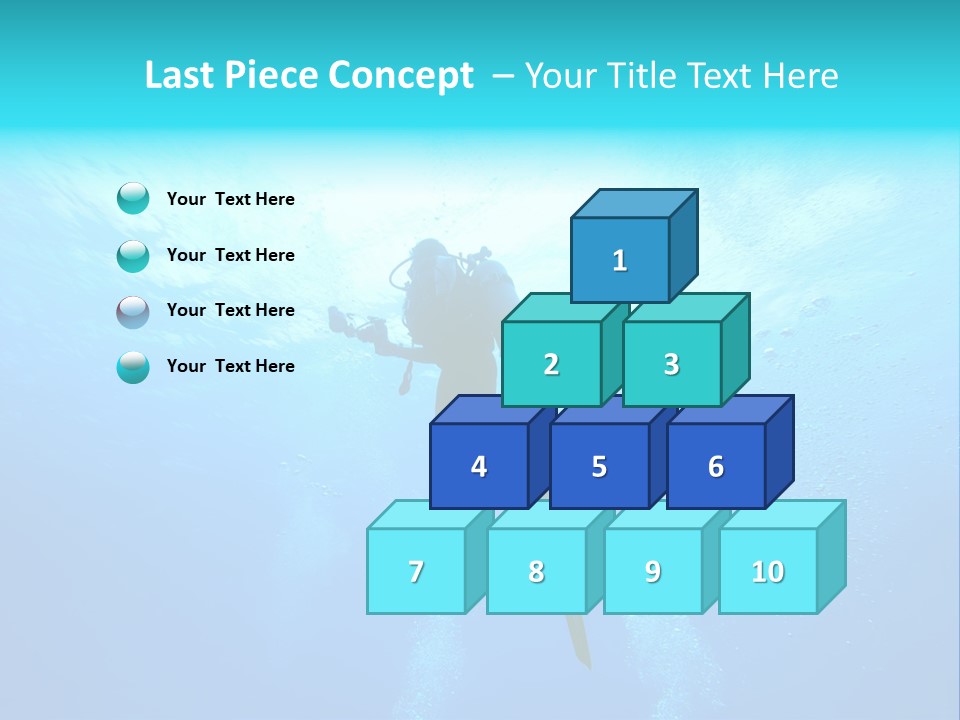 Tropical Salt Freedom PowerPoint Template