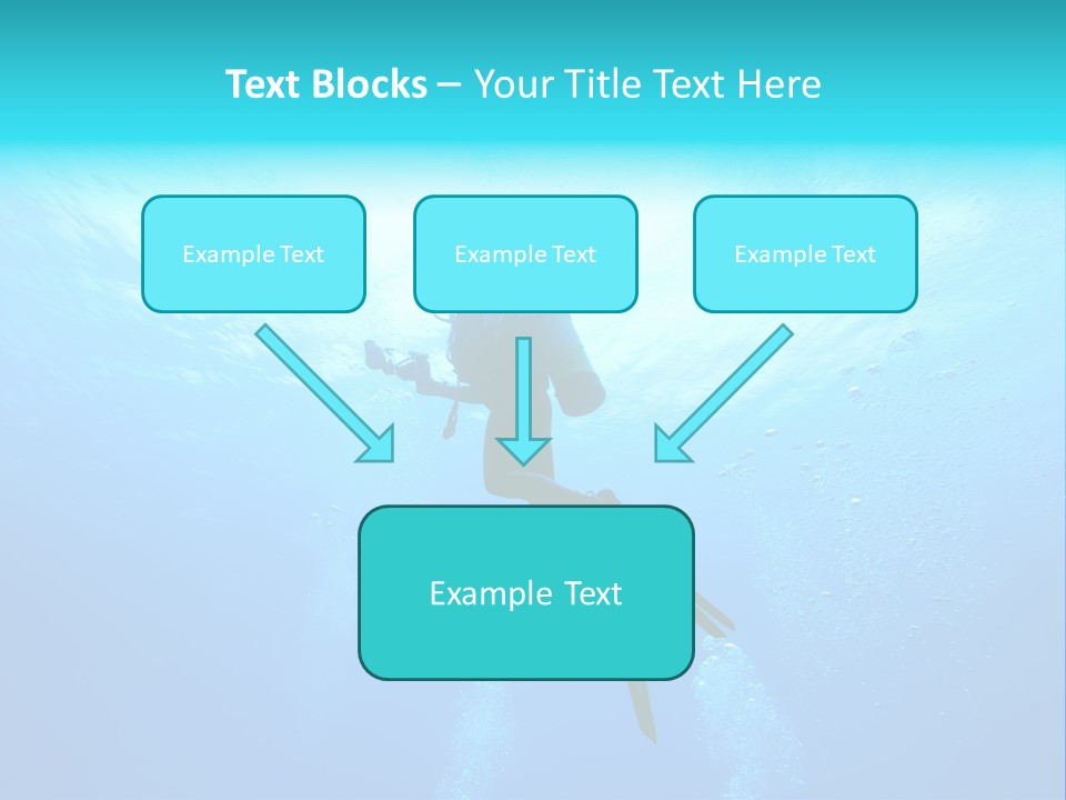 Tropical Salt Freedom PowerPoint Template