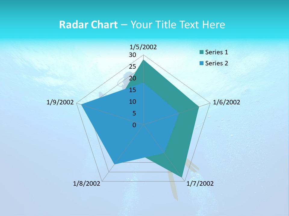 Tropical Salt Freedom PowerPoint Template