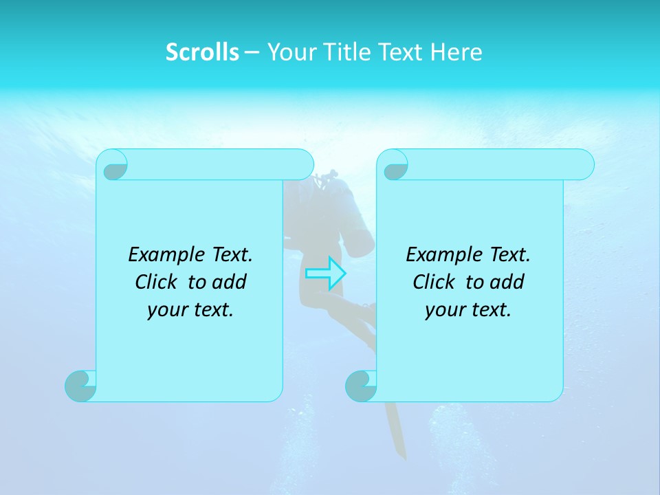 Tropical Salt Freedom PowerPoint Template