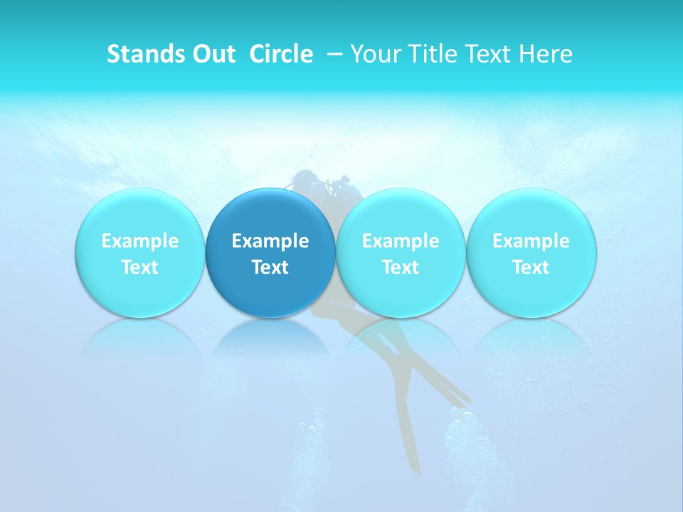 Tropical Salt Freedom PowerPoint Template