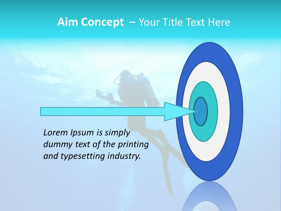 Tropical Salt Freedom PowerPoint Template