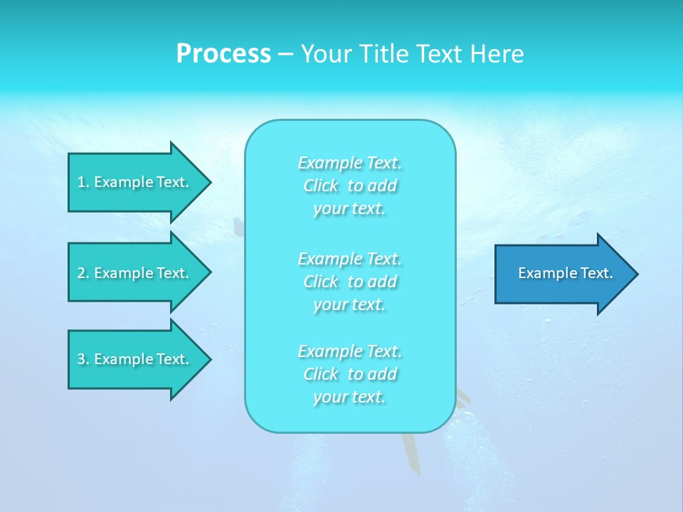 Tropical Salt Freedom PowerPoint Template