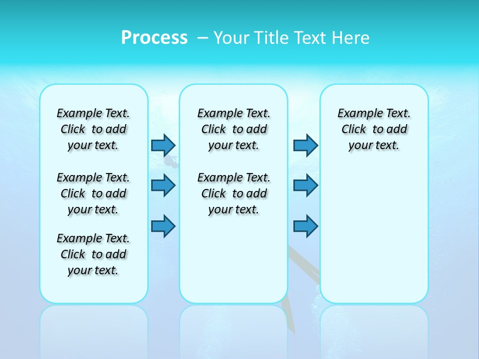Tropical Salt Freedom PowerPoint Template