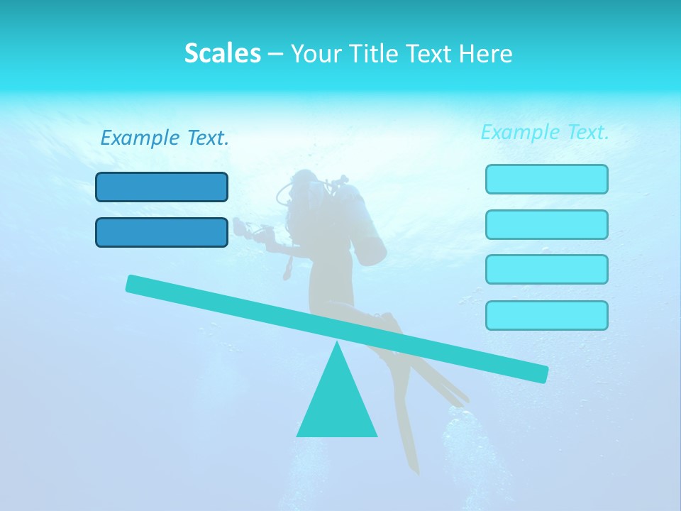 Tropical Salt Freedom PowerPoint Template