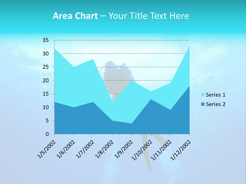 Tropical Salt Freedom PowerPoint Template