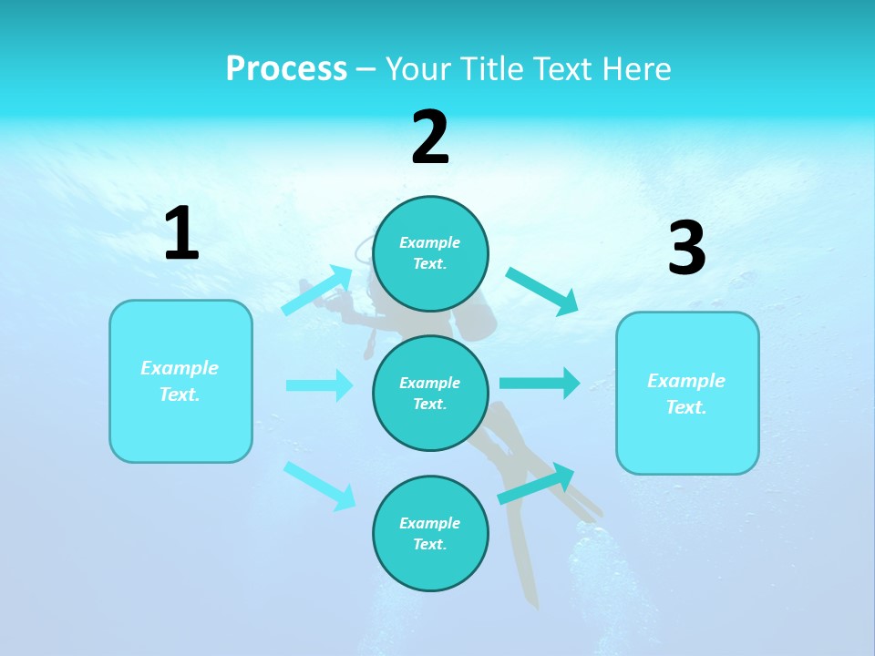 Tropical Salt Freedom PowerPoint Template