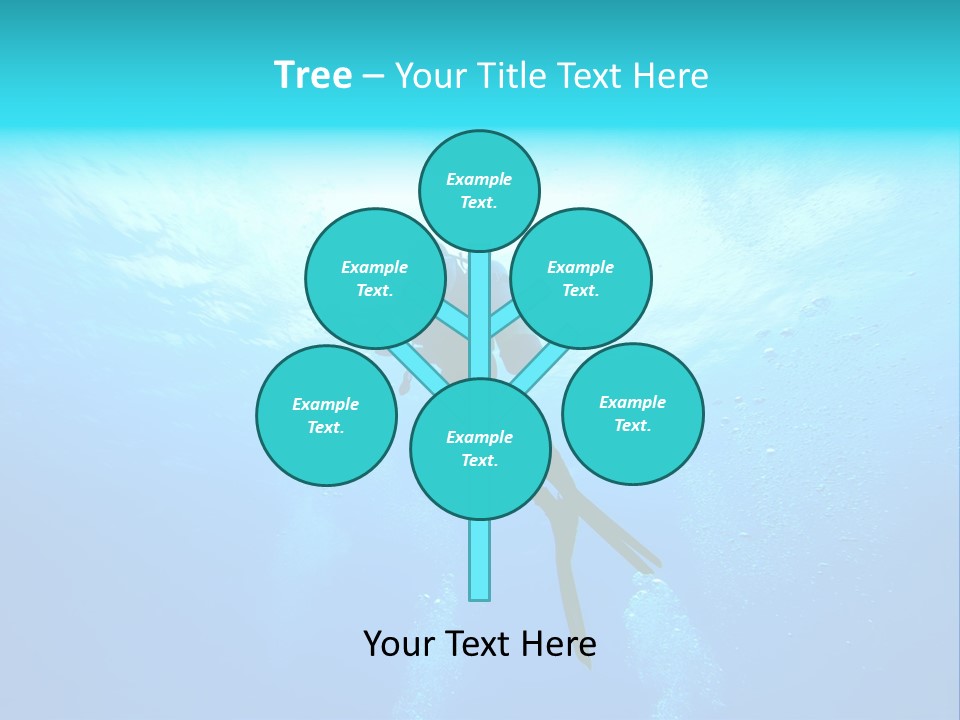 Tropical Salt Freedom PowerPoint Template