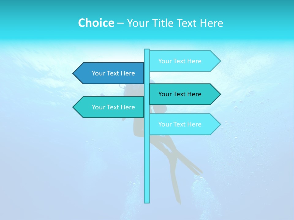 Tropical Salt Freedom PowerPoint Template
