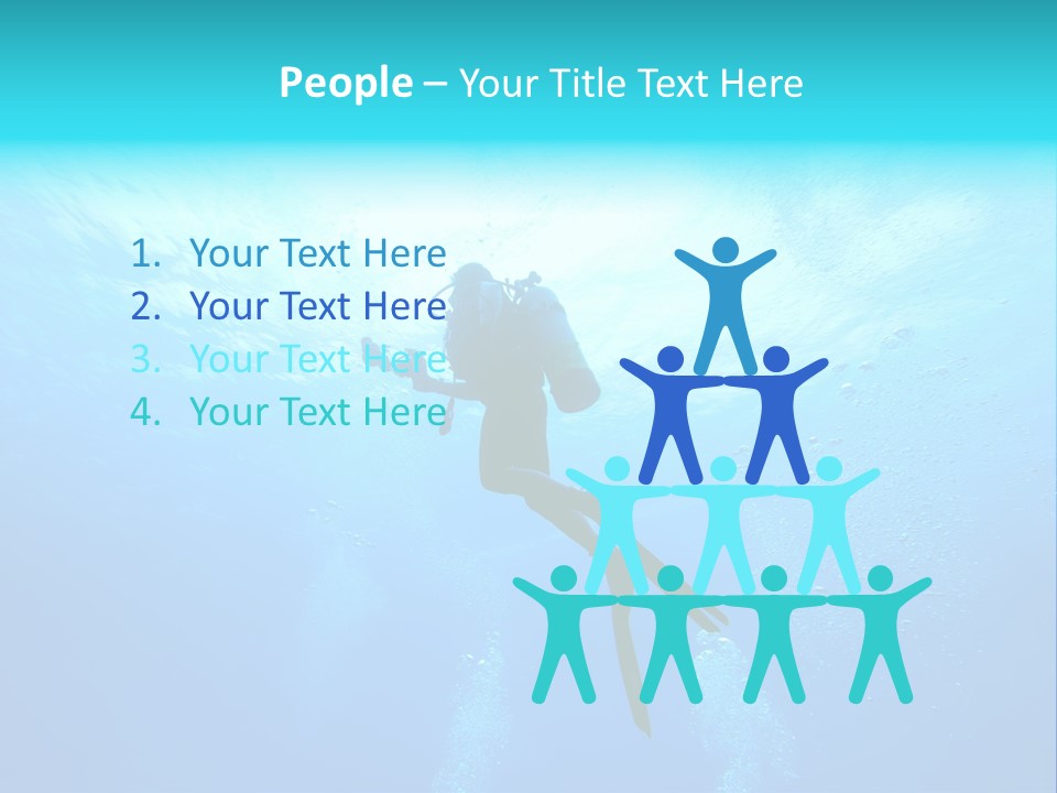 Tropical Salt Freedom PowerPoint Template