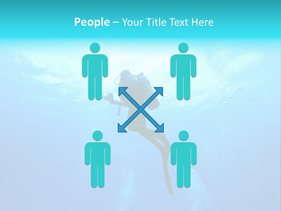 Tropical Salt Freedom PowerPoint Template