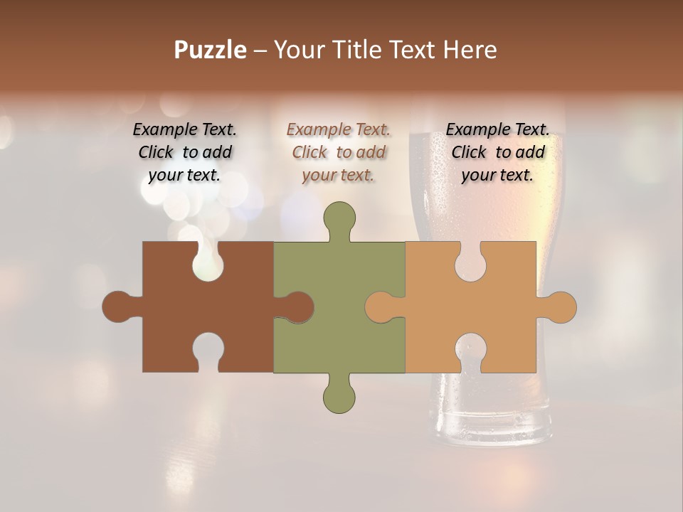 Ale Celebration Liquid PowerPoint Template