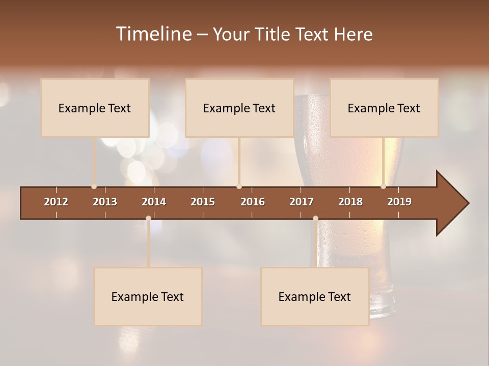Ale Celebration Liquid PowerPoint Template