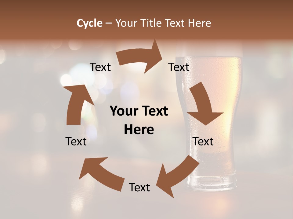 Ale Celebration Liquid PowerPoint Template
