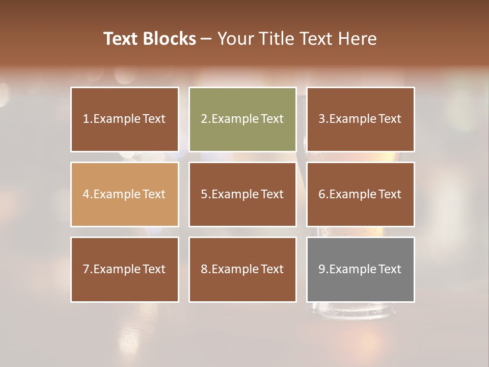 Ale Celebration Liquid PowerPoint Template