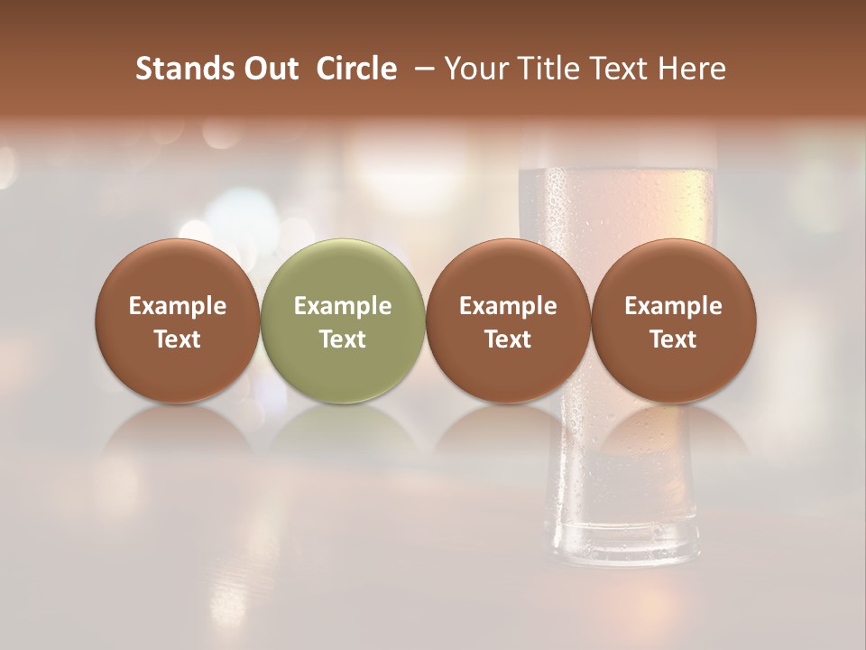 Ale Celebration Liquid PowerPoint Template