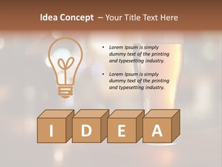 Ale Celebration Liquid PowerPoint Template