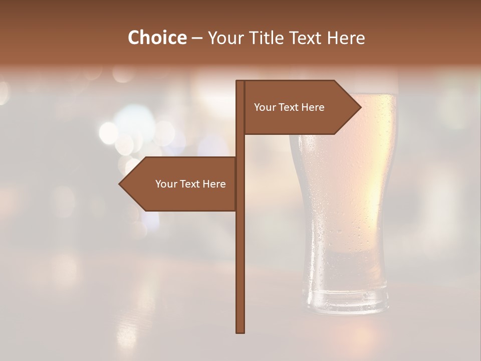 Ale Celebration Liquid PowerPoint Template