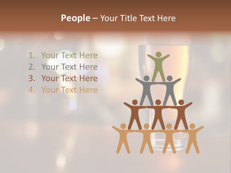 Ale Celebration Liquid PowerPoint Template