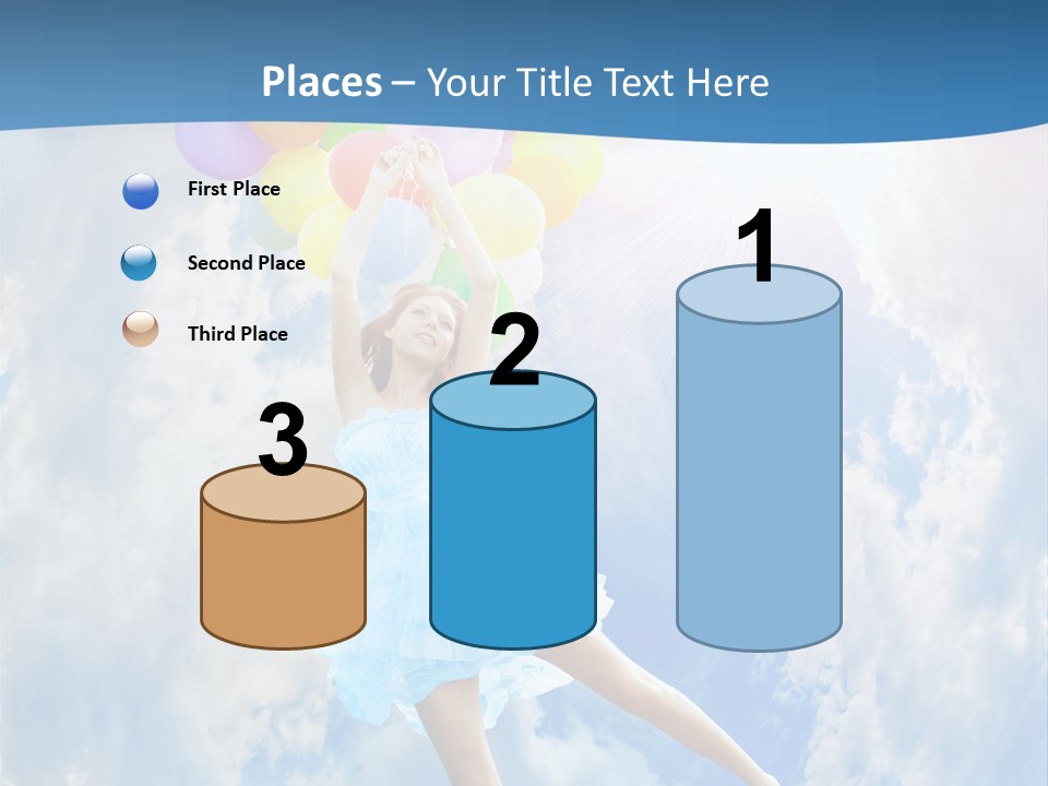 Smile Spring Sky PowerPoint Template