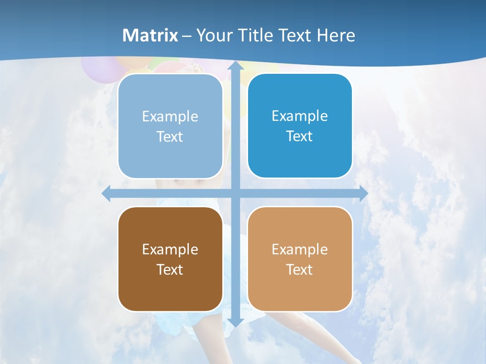 Smile Spring Sky PowerPoint Template