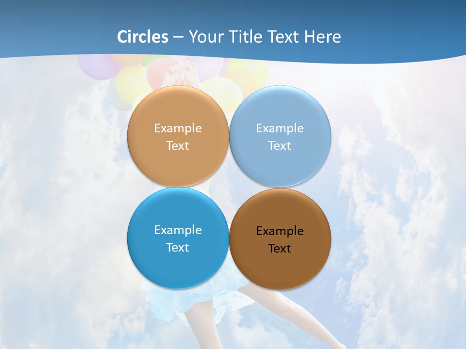 Smile Spring Sky PowerPoint Template