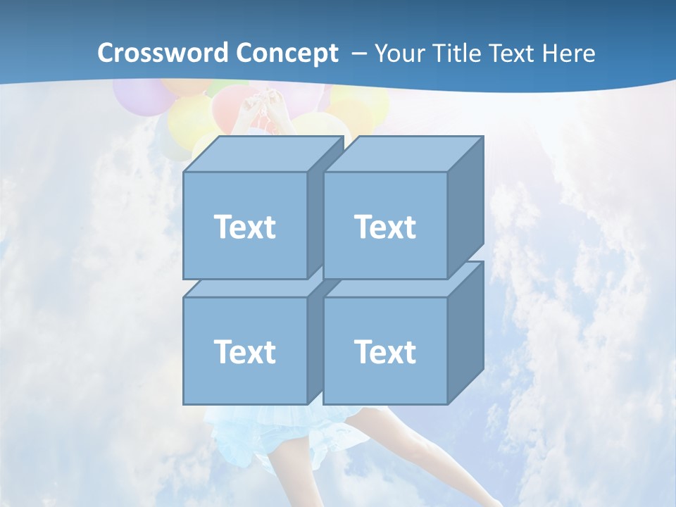 Smile Spring Sky PowerPoint Template