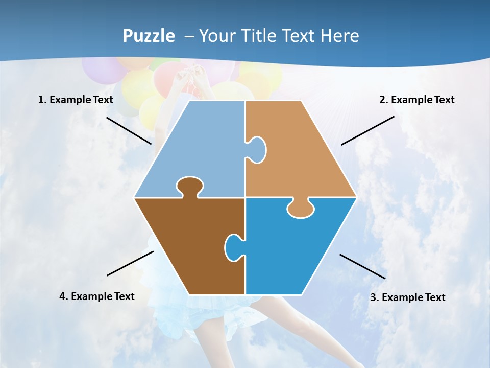 Smile Spring Sky PowerPoint Template