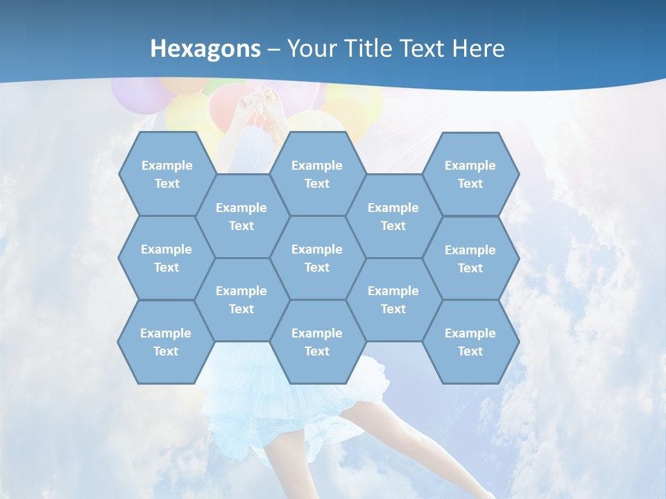 Smile Spring Sky PowerPoint Template