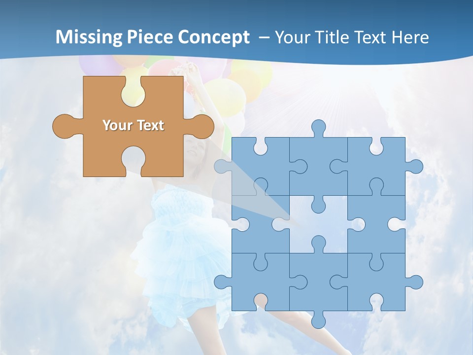 Smile Spring Sky PowerPoint Template