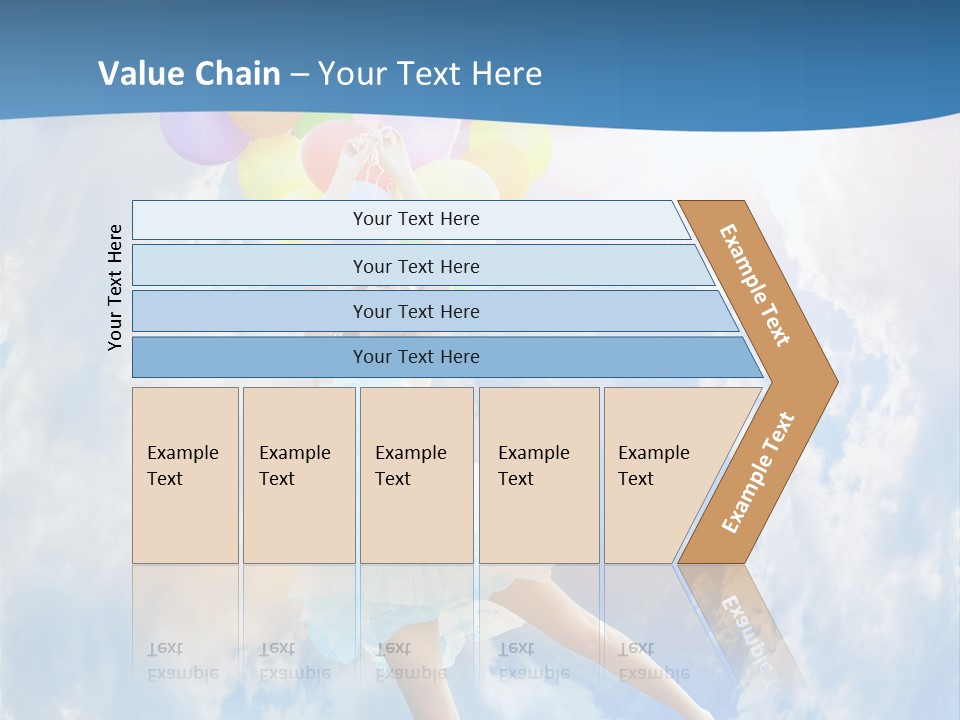 Smile Spring Sky PowerPoint Template