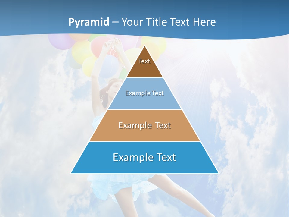 Smile Spring Sky PowerPoint Template