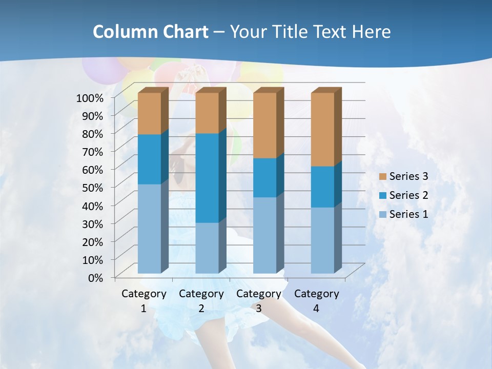 Smile Spring Sky PowerPoint Template