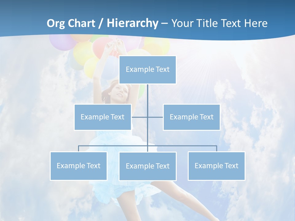 Smile Spring Sky PowerPoint Template