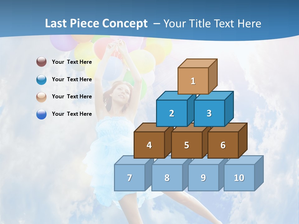 Smile Spring Sky PowerPoint Template