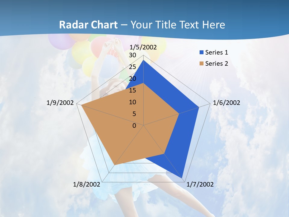 Smile Spring Sky PowerPoint Template