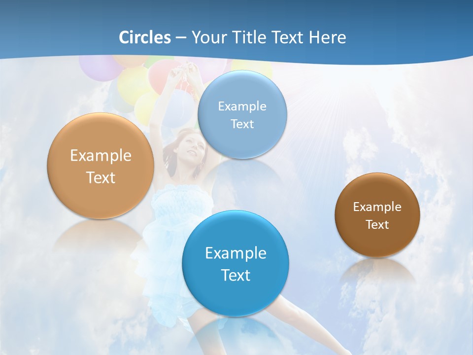 Smile Spring Sky PowerPoint Template