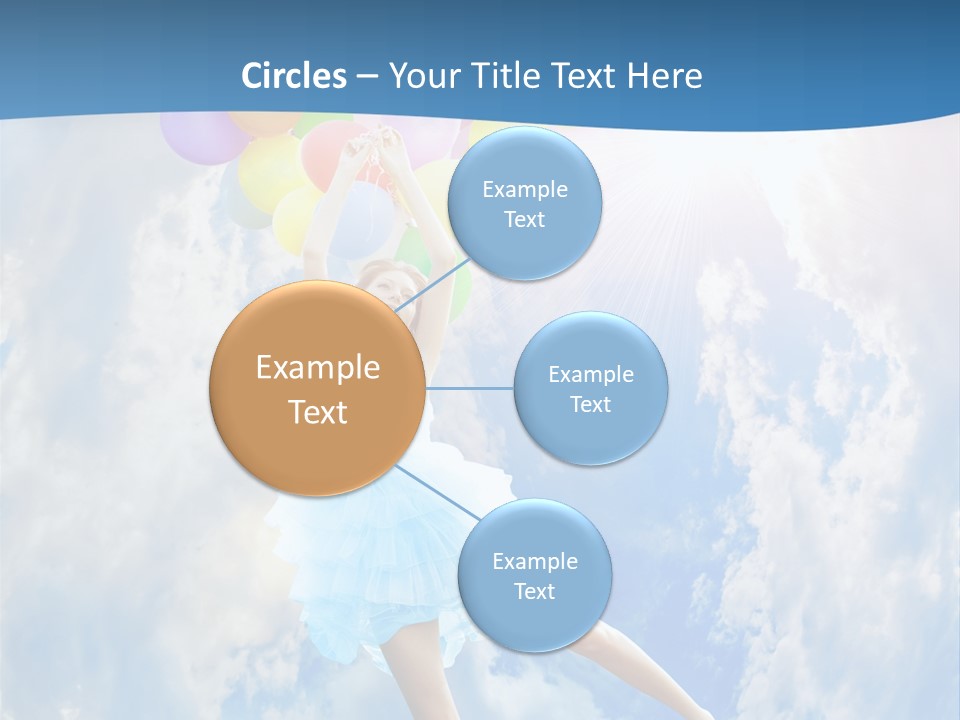 Smile Spring Sky PowerPoint Template